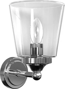 Nowodvorski Kinkiet LAMPA ścienna BALI 9353 minimalistyczna OPRAWA do łazienki IP44 chrom przezroczysta 9353 - Lampy ścienne - miniaturka - grafika 1