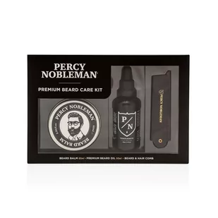 Zestaw do brody Percy Nobleman Premium Beard Kit - Zestawy kosmetyków męskich - miniaturka - grafika 1