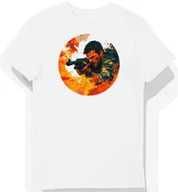 Koszulki męskie - Koszulka męska biała z nadrukiem The Expendables 4 w kamuflażu L - miniaturka - grafika 1