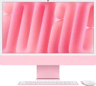 Zestawy komputerowe - iMac 24" 4.5K Retina, Apple M4 10C CPU, 10C GPU/24GB/512GB SSD/Pink/SWE - miniaturka - grafika 1