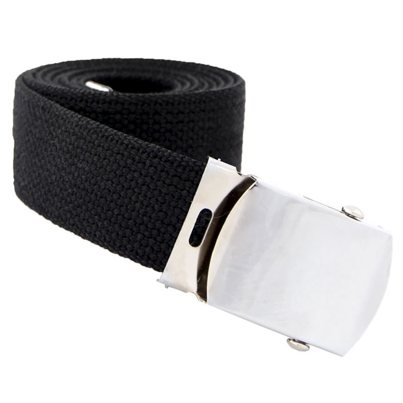 Mil-Tec Pasek Parciany Czarny - Czarny