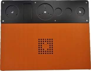 Mikroskop Rosfix Metalowa baza z silikonową matą do mikroskopu TE-710 430x336mm - Mikroskopy i lupy - miniaturka - grafika 1
