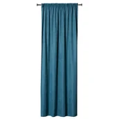 Zasłony - Zasłona Zahra 140 x 280 cm zielona na taśmie - miniaturka - grafika 1