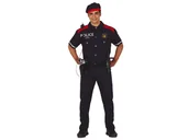 Stroje karnawałowe - Guirca Kostium Policjanta dla mężczyzny GU86648 - miniaturka - grafika 1