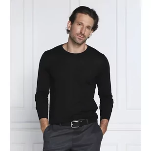 Oscar Jacobson Wełniany sweter Custer | Slim Fit - Swetry męskie - miniaturka - grafika 1