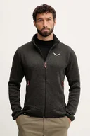 Bluzy męskie - Salewa bluza outdoorowa Puez Rocca męska kolor zielony melanżowa 00.0000029126 - miniaturka - grafika 1