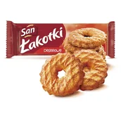 Ciastka - San ŁAKOTKI DESEROWE 168G - miniaturka - grafika 1