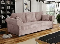 Sofy i kanapy - Kanapa z funkcją spania Olimpia Sztruks sofa - miniaturka - grafika 1