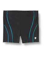 Spodenki damskie - Haute Pression Szorty kąpielowe dla chłopców, czarny/turkusowy, 12 Lata - miniaturka - grafika 1