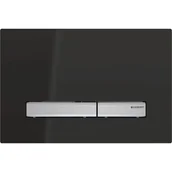 Przyciski spłukujące - Geberit Sigma50 Przycisk spłukujący do WC czarny RAL 9005 115.788.DW.2 - miniaturka - grafika 1