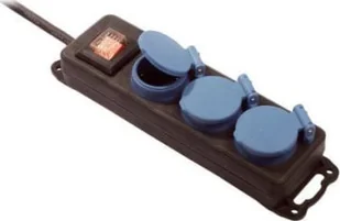 Bachmann BACHMANN Gniazdo 3x CEE7/3 - Gniazdka elektryczne - miniaturka - grafika 1