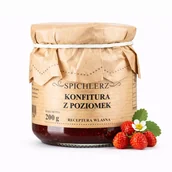 Konfitury, marmolady, powidła - Konfitura z poziomek 210g - miniaturka - grafika 1