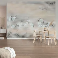 Fototapety - Fototapeta ptaki piaskowymIciepłej szarości - 400 x 280 cm - SANDERS & SANDERS - miniaturka - grafika 1