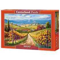 Castorland Puzzle 3000 elementów. Vineyard Hill - Puzzle - miniaturka - grafika 1