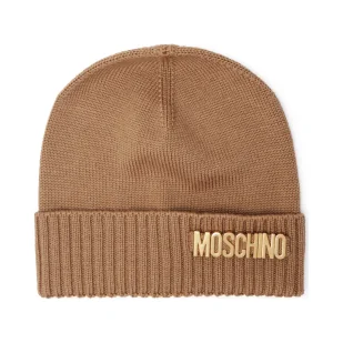 Moschino Wełniana czapka - Czapki damskie - miniaturka - grafika 1
