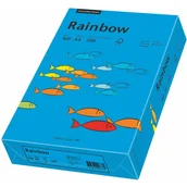 Papier do drukarek - Papier ksero kolorowy A4 160g RAINBOW R88 ciemno niebieski (250ark) 88042769 - miniaturka - grafika 1