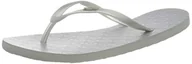 Klapki i japonki damskie - Roxy Japonki damskie VIVA, srebrny - Metallic Silver - 38 EU - miniaturka - grafika 1