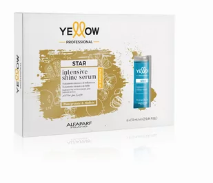 Yellow Star, Serum ampułki nabłyszczające do włosów, 6x13ml - Serum do włosów - miniaturka - grafika 1