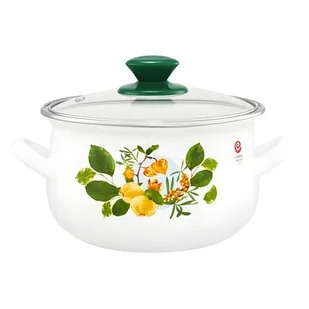 Garnek EMALIA OLKUSZ Pigwa 35050 16 cm - Garnki - miniaturka - grafika 1