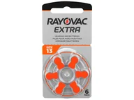 Baterie i akcesoria - 6 szt. Bateria słuchowa Rayovac Extra 13. - miniaturka - grafika 1