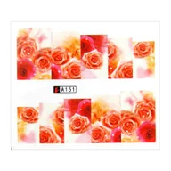 Ozdoby do paznokci - Allepaznokcie Naklejki wodne do paznokci arkusz 6,5 x 5,5 cm na 10 palców a Nr 151 - miniaturka - grafika 1