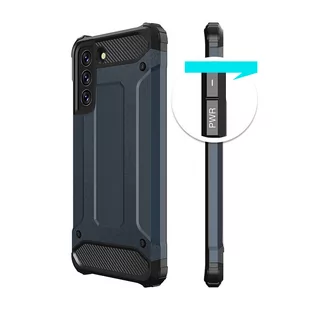Hybrid Armor pancerne hybrydowe etui pokrowiec Samsung Galaxy S21 FE złoty - Etui i futerały do telefonów - miniaturka - grafika 4