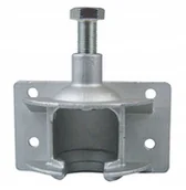 Haki holownicze - Uchwyt adapter głowica przykręcana na hak holowniczy do bagażnika na rowery - miniaturka - grafika 1