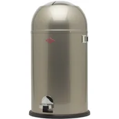 Kosze na śmieci - Wesco Kosz na śmieci Kickmaster 33L Szaro-brązowy - miniaturka - grafika 1