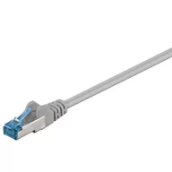Patchcordy - Kabel Lan Patchcord Cat 6A S/ftp szary 3m - miniaturka - grafika 1