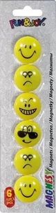 Hasta Magnes Okr 29 Emotki Zol 6szt B/c - Magnesy - miniaturka - grafika 1