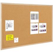 Tablice i flipcharty - BI-OFFICE Tablica korkowa , 60x45cm rama drewniana GMC040012010 - miniaturka - grafika 1