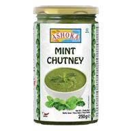 Sosy w słoikach - Mint Chutney 250g Ashoka - miniaturka - grafika 1