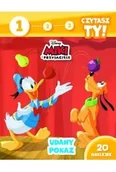 Książki edukacyjne - 1, 2, 3, czytasz ty! Poziom 1. Udany pokaz. Disney Miki i Przyjaciele - miniaturka - grafika 1