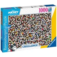 Puzzle - Ravensburger Puzzle 1000 elementów. Challenge. Myszka Miki - miniaturka - grafika 1