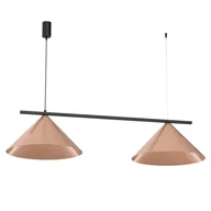 Lampy sufitowe - Lampa wisząca CAPITAL CZARNY-MIEDZIANY 2XGX53 - miniaturka - grafika 1