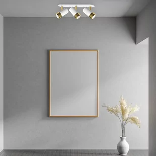 Milagro Biała Lampa Sufitowa Dani White/Gold 3x Gu10 MLP6234 - Lampy sufitowe - miniaturka - grafika 3