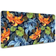 Podkładki na biurko - Ochronna podkładka na biurko Złote rybki 100x50 cm, Dywanomat - miniaturka - grafika 1