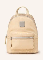 Plecaki - Mcm Plecak Stark Cubic Mini gold - miniaturka - grafika 1