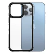 Etui i futerały do telefonów - PanzerGlass Obudowa dla telefonów komórkowych SilverBulletCase na Apple iPhone 13 Pro 0324) Czarny/przezroczysty - miniaturka - grafika 1