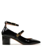 Czółenka - Tommy Hilfiger Czółenka Pump Double Strap Patent Leather FW0FW08566 Czarny - miniaturka - grafika 1
