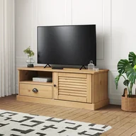 Szafki RTV - vidaXL Szafka pod TV VIGO, 106x40x40 cm, lite drewno sosnowe - miniaturka - grafika 1