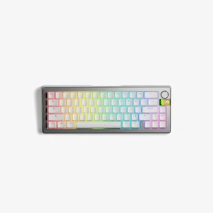 Glorious Gaming GMMK 3 PRO HE 65% Prebuilt Wireless klawiatura RF Wireless QWERTY US English Srebrny GLO-KB-GMMK3-PRO-65-PB-HE-WL-SIL-US - Klawiatury - miniaturka - grafika 1