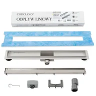 Odpływy liniowe - Odpływ Liniowy 2W1 80 Cm Niski - miniaturka - grafika 1