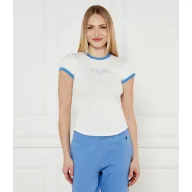 Koszulki i topy damskie - Tommy Hilfiger T-shirt Slim Fit - miniaturka - grafika 1