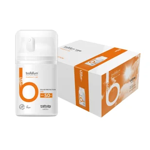 Krem ochronny przed słońcem z filtrem SPF50 bioTatum 50ml. - Pielęgnacja tatuażu - miniaturka - grafika 1