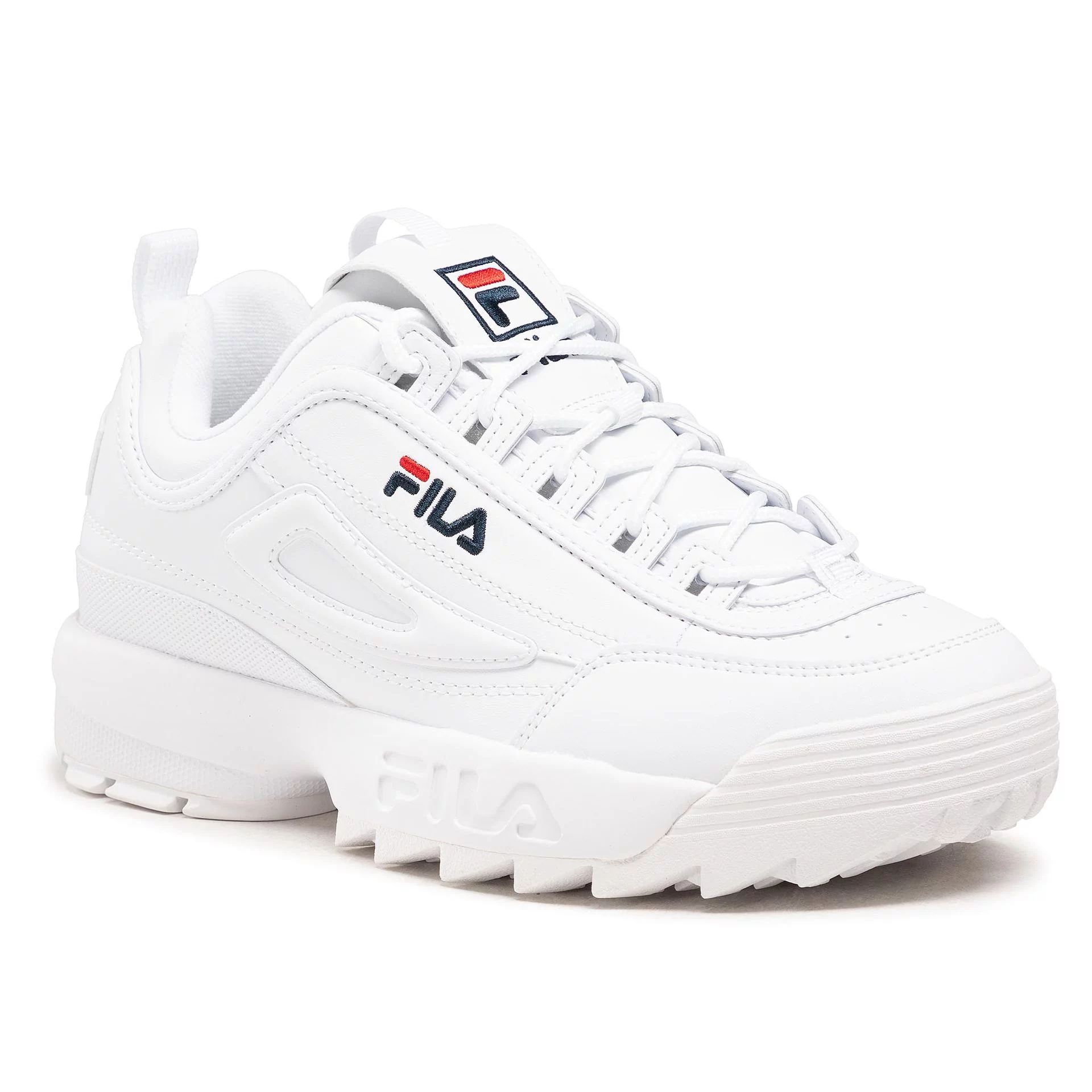 Fila DISRUPTOR LOW 10102621FG biały - Ceny i opinie na Skapiec.pl