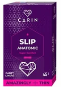 Wkładki higieniczne - Wkładki higieniczne SLIP ANATOMIC, CARIN, 45 sztuk - miniaturka - grafika 1