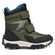 Buty dla chłopców - Śniegowce Geox J Himalaya B Abx J46FRE 0FU50 CA3K4 S Khaki - miniaturka - grafika 1