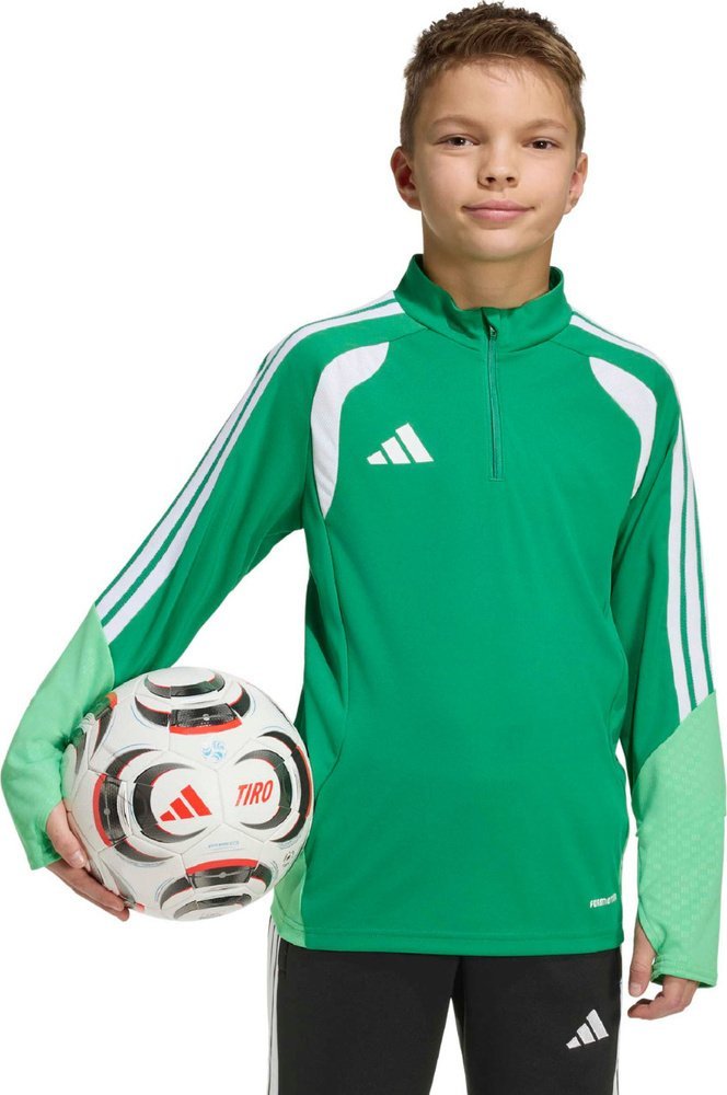 Adidas Bluza dla dzieci adidas Tiro 26 Competition Training Top zielona KA7573 128cm