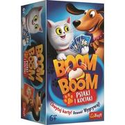 Gry planszowe - Trefl Boom Boom - Psiaki i kociaki - miniaturka - grafika 1